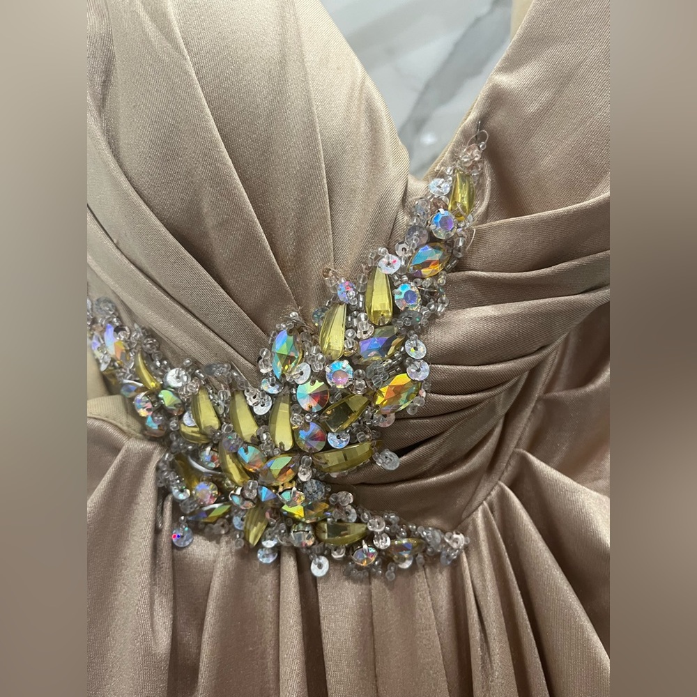 Champagne Prom Dress- OFFERS ACCEPTED AND ENCOURAGED!